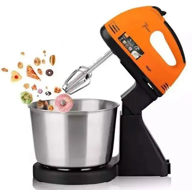 Стаціонарний міксер ручний на кухню DOMOTEC R6637O 2 літри 250W - Зображення 2