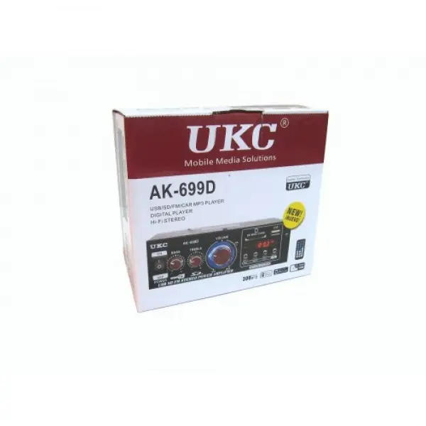 Стерео підсилювач UKC AK-699D з USB, SD, FM - Зображення 3