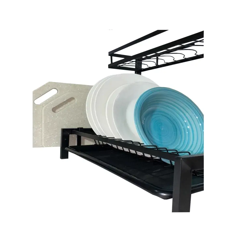 Органайзер-полиця для посуду 2 яруси настільна сушарка MJ-4014 - Зображення 5