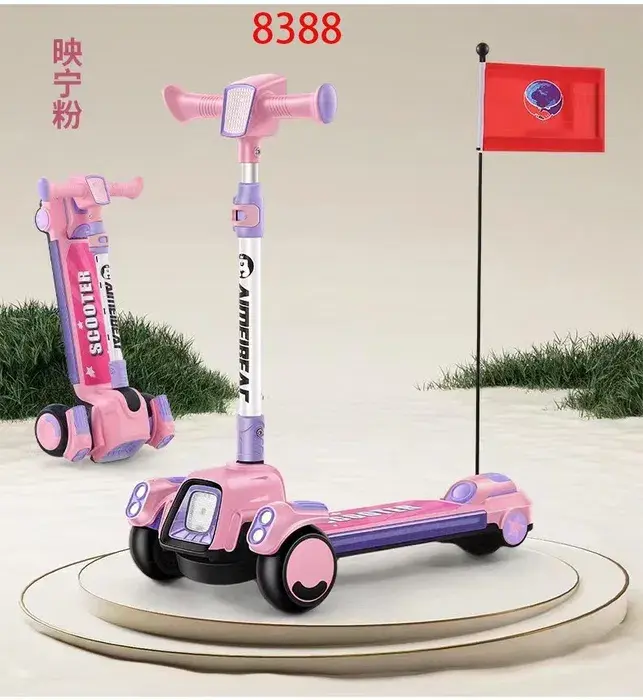 Стильний дитячий самокат ZK-8388 - Зображення 3