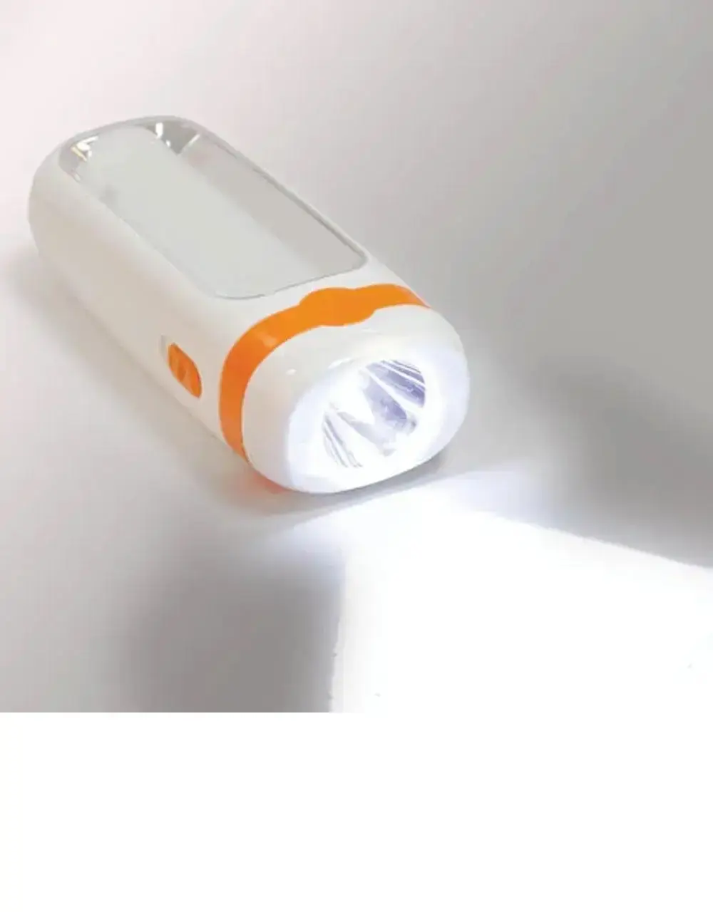 Стильний ліхтар-лампа 2в1 акумуляторний 1200mAh, з бічним світлом, FA-7677 / Потужний переносний ліхтарик - Зображення 5