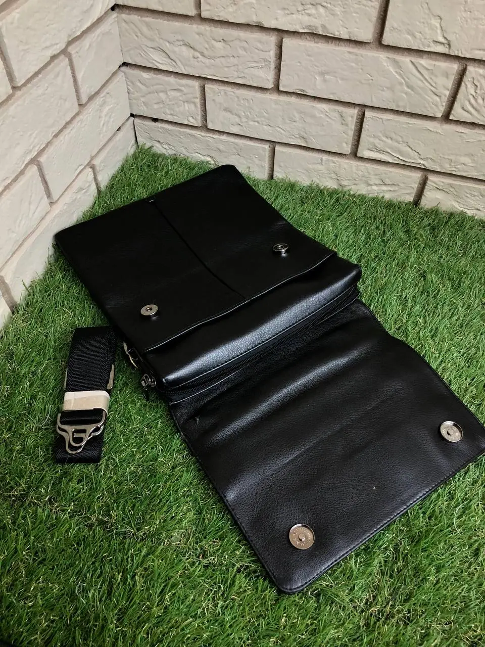 Сумка-планшет чоловіча шкіряна Polo Club - Зображення 5