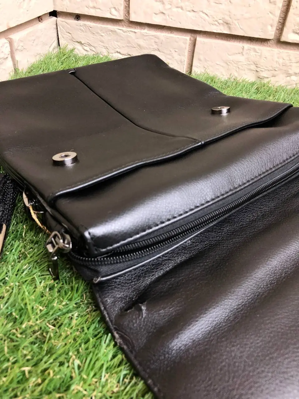 Сумка-планшет чоловіча шкіряна Polo Club - Зображення 4