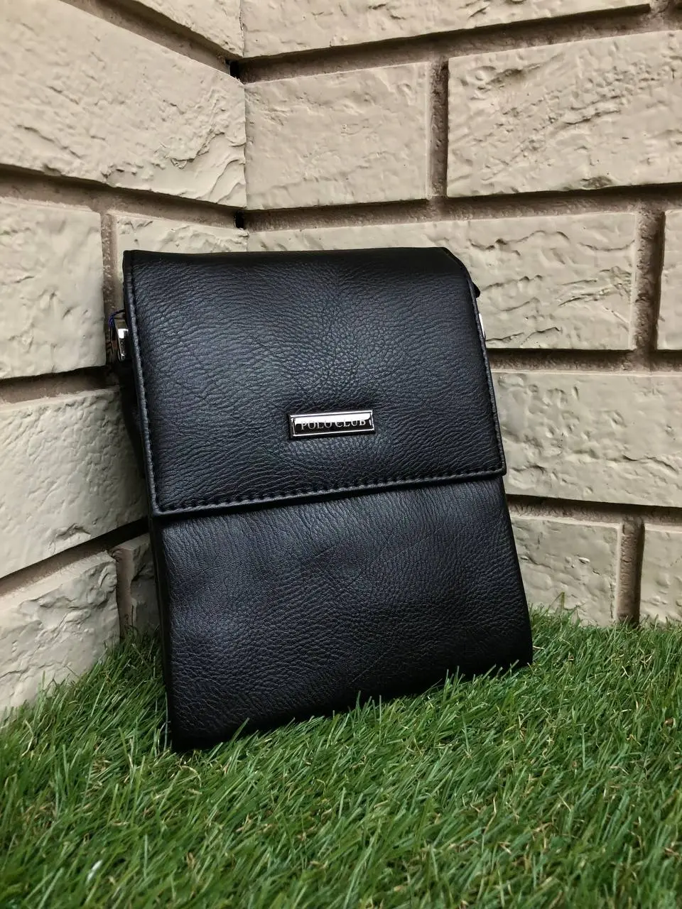 Сумка-планшет чоловіча шкіряна Polo Club - Зображення 3