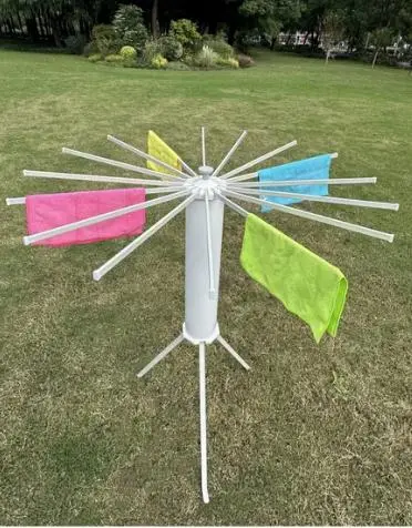 Сушарка для білизни складана (сушка для одягу, трансформер, вулична сушарка) Octopus alluminio Foppapedretti - Зображення 4