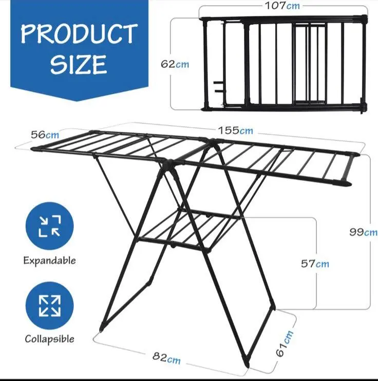 Сушарка для білизни WESTERN HOUSE - Зображення 2