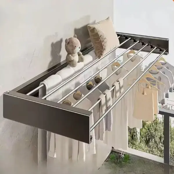 Сушарка для настінної білизни 100*50см TM-Y100 - Зображення 2