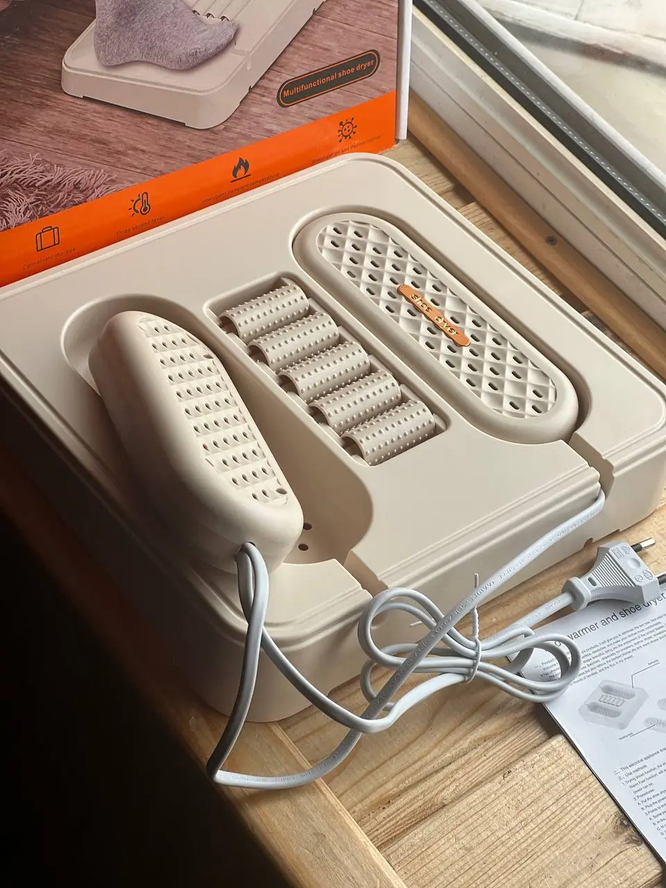 Сушарка для взуття + грілка + масажер для ніг «3 в 1» - Зображення 4