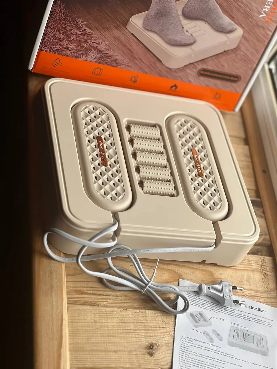 Сушарка для взуття + грілка + масажер для ніг «3 в 1» - Зображення 3