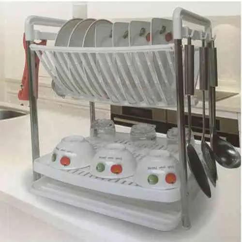 Сушарки для посуду Multifunctional Dish Rack | Сушка для посуду | Посудосушка - Зображення 5