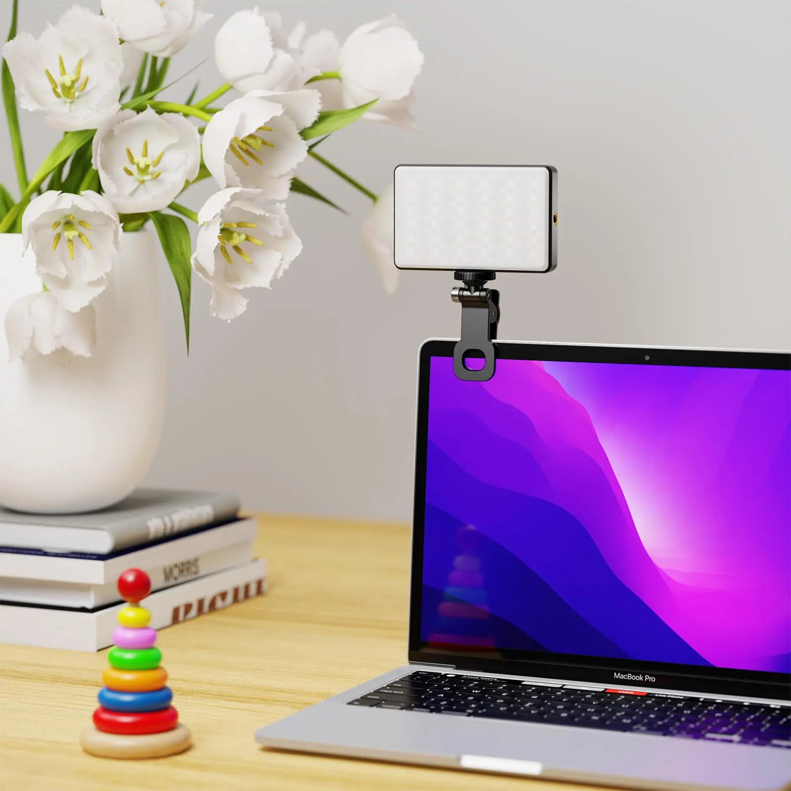 Світло блогера на прищіпці RGB LAMP AND-5265 - Зображення 3