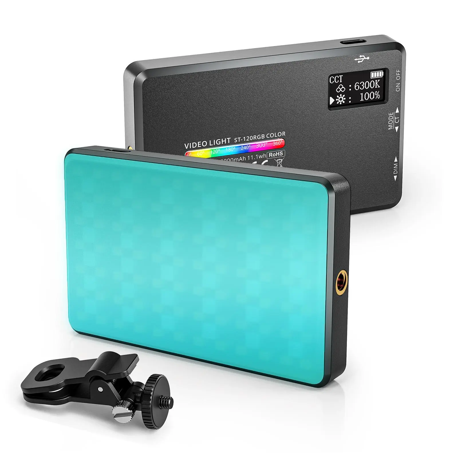 Світло блогера на прищіпці RGB LAMP AND-5265 - Зображення 2