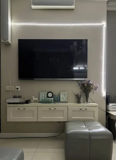 Світлодіодна LED SMD 3528 стрічка 5 вольт для повербанка USB світильник від Power Bank 5 м - Зображення 7