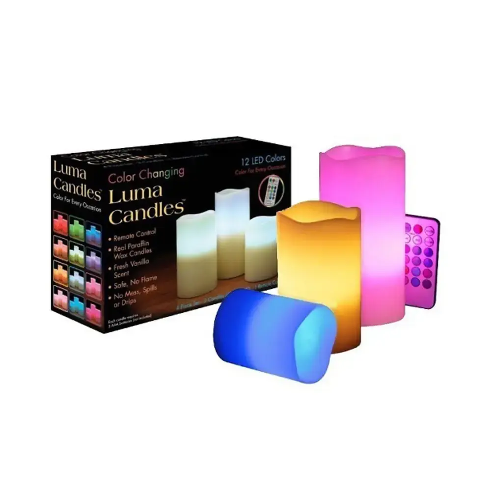 Світлодіодні свічки з пультом керування Luma Candles Люма Кендлес (electronic candle) - Зображення 3