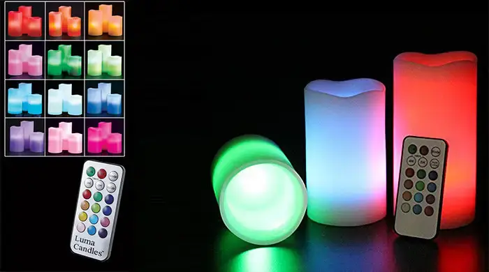 Світлодіодні свічки з пультом керування Luma Candles Люма Кендлес (electronic candle) - Зображення 4