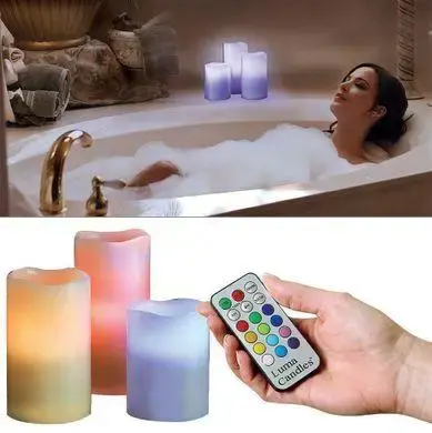 Світлодіодні свічки з пультом керування Luma Candles Люма Кендлес (electronic candle) - Зображення 5