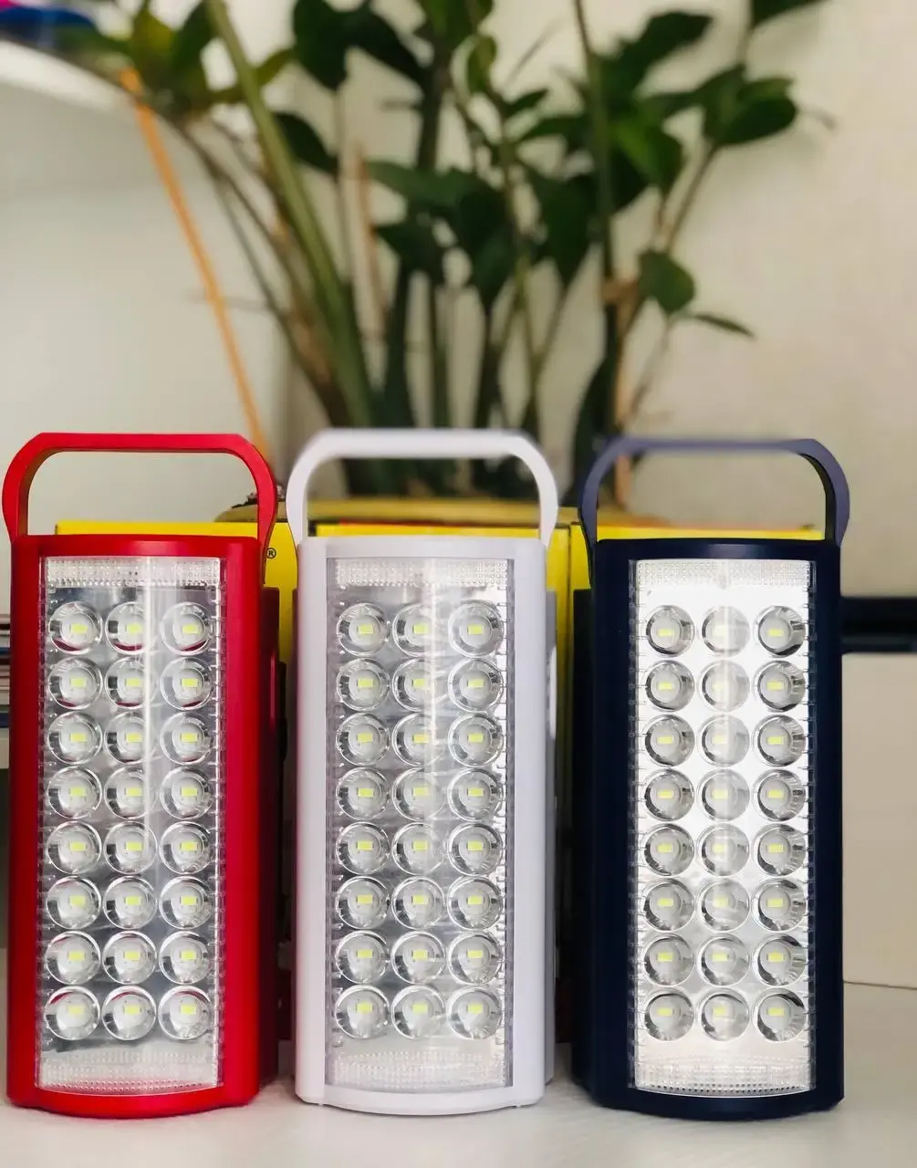 Ліхтар переносний світлодіодний з повербанком ALFARID (Almina) , вбудований акумулятор DL-2424 30000 MAH, 24 LED, ЗУ 220V - Зображення 5