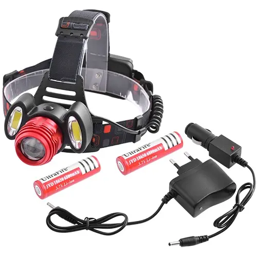 Світлодіодний ліхтар налобний X-Balog BL-C862 XML T6 - Зображення 2