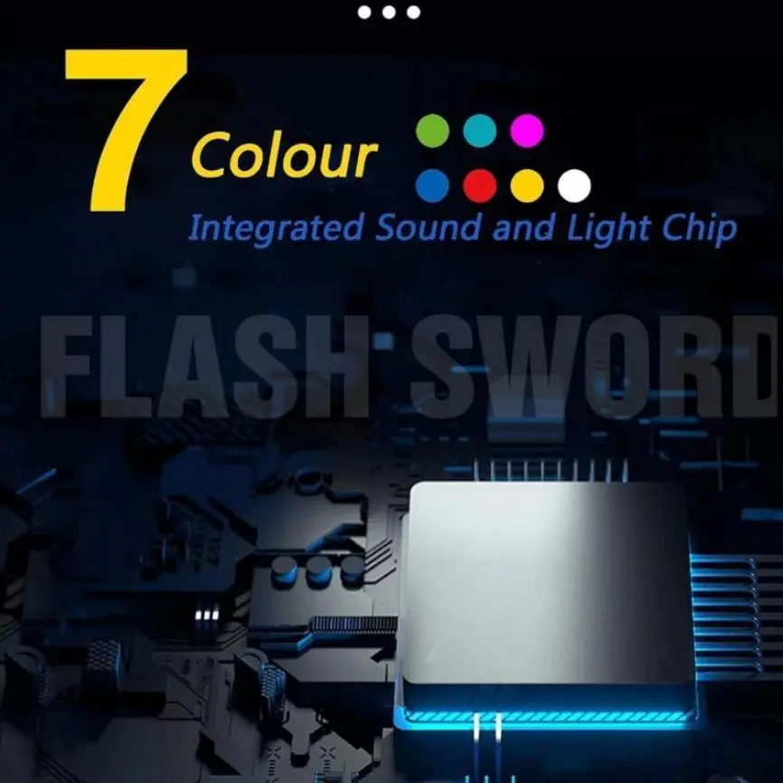 Світловий меч-спінер/ Реалістична світлова шабля з підсвічуванням RGB - Зображення 4