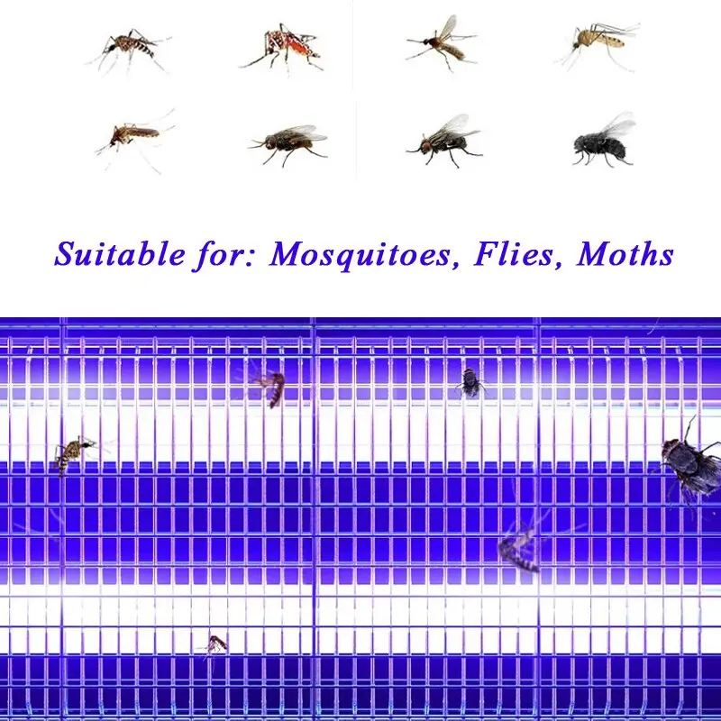 Світильник москітний (пастка для комах) VOAR-30-01 30Вт на 80м2 - Зображення 6