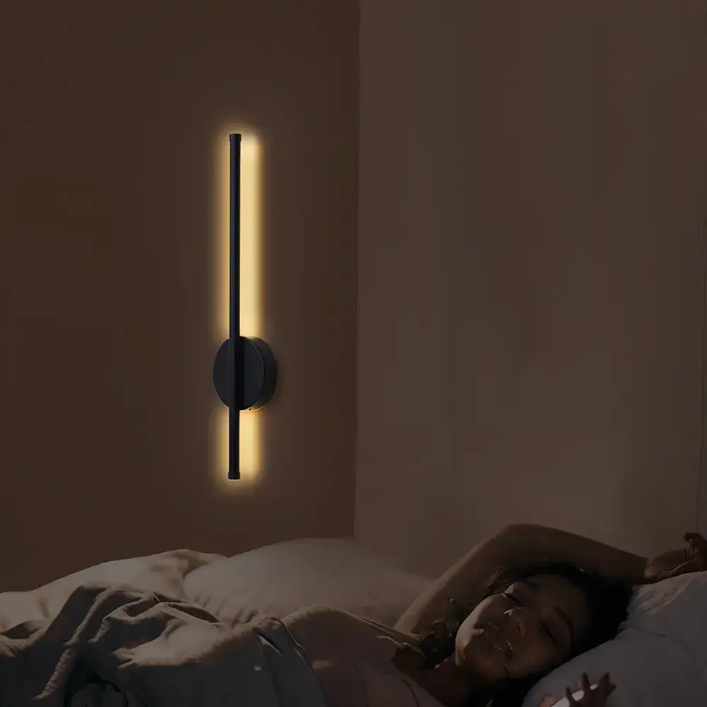 Світильник настінний 60 см Strip light HA-125 Чорний - Зображення 7