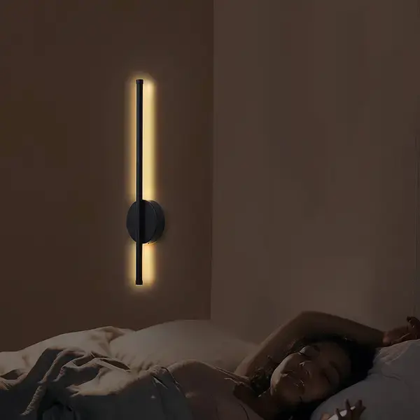 Світильник настінний 60 см Strip light HA-125 Чорний - Зображення 4