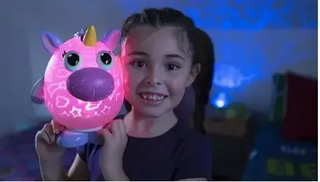 Світильник-проектор Playbrites Єдиноріг | Оригінальний світильник у дитячу | Нічник дитячий бездротовий - Зображення 4