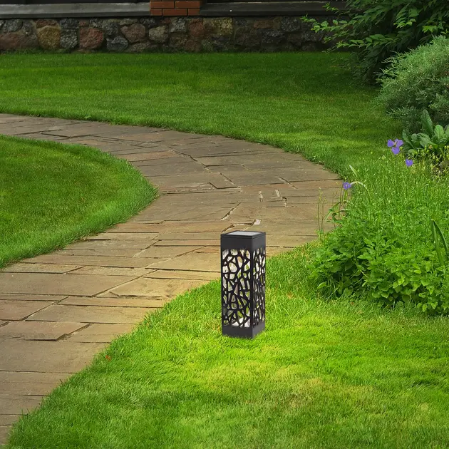 Світильник садовий ажурний на сонячній батареї 1 WW - Зображення 4