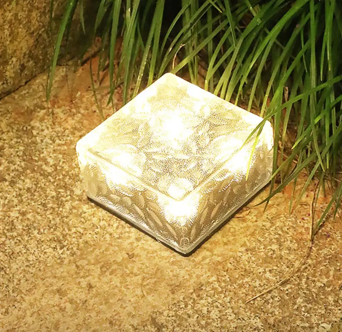 Світильник садовий, наземний ліхтарик, вуличний садовий світильник з кубик, IP65, водонепроникний - Зображення 3