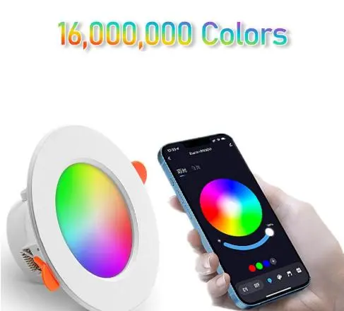 Світильник розумний Tuya Smart LED WiFi вбудований 2700-6500 K 10W - Зображення 4