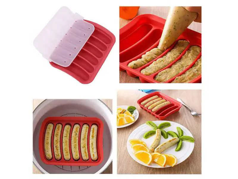 Силіконова форма для сосисок ручної роботи Silicone Sausage Maker - Зображення 2