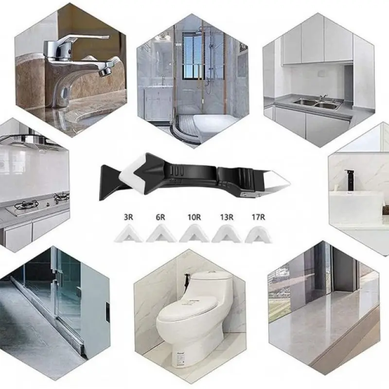 Силіконовий шпатель, скребок для герметика та силікону SILICON TOWEL SCRAPER - Зображення 5