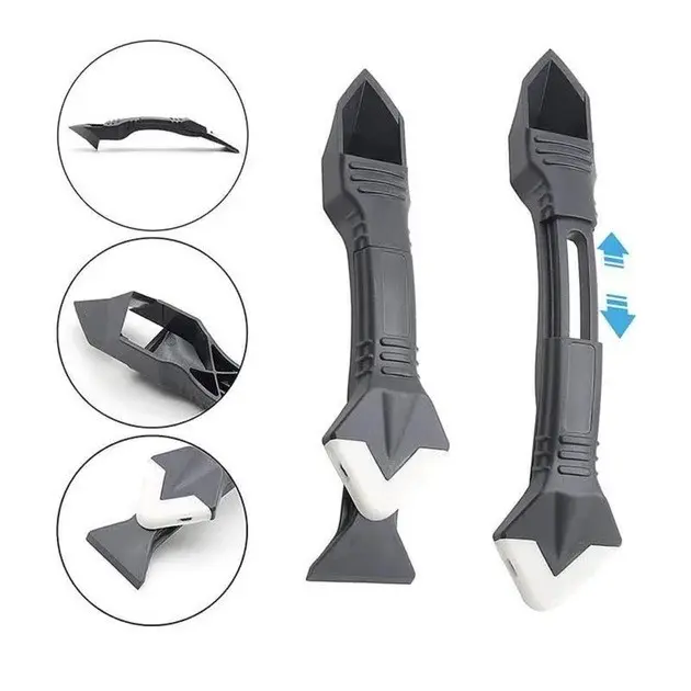 Силіконовий шпатель, скребок для герметика та силікону SILICON TOWEL SCRAPER - Зображення 3