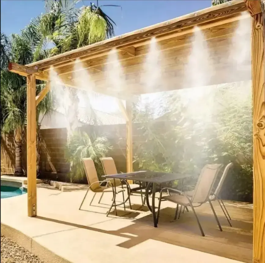 Система поливу саду та городу Muciakie Garden, садова насадка для поливу для газону Туман 10 м - Зображення 4