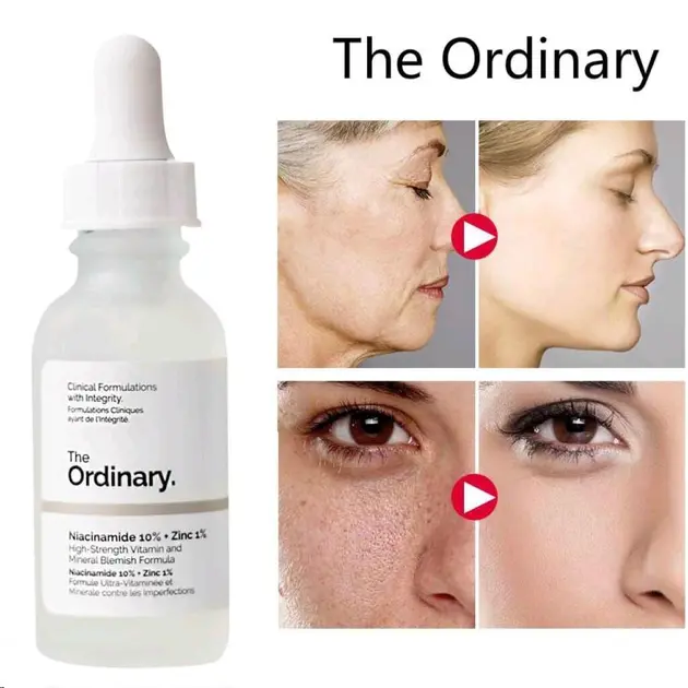 Сироватка для обличчя з ніацинамідом та цинком The Ordinary Niacinamide 10% + Zinc 1% 30 мл - Зображення 3