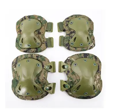 Тактичні захисні наколінники та налокітники з удароміцного пластику - Зображення 8