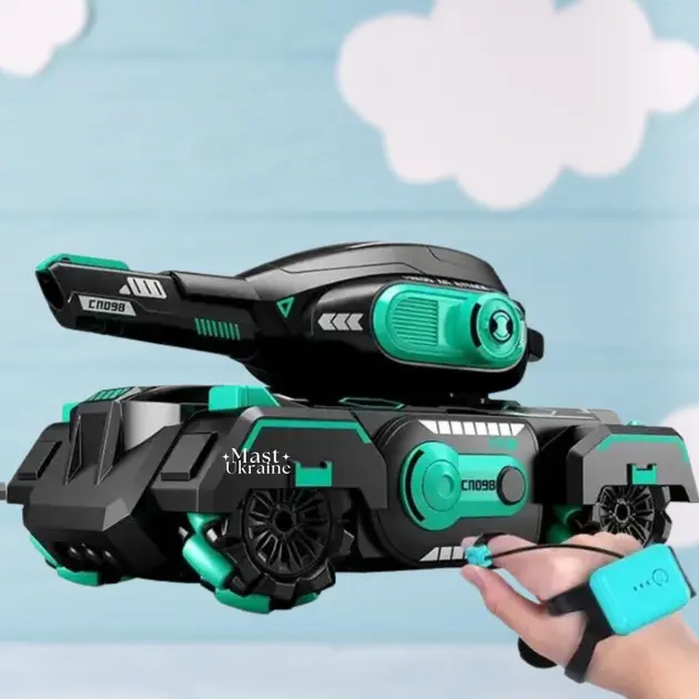 Танк всюдихід, радіокерований танк тривісний стріляючий орбізами - Зображення 2