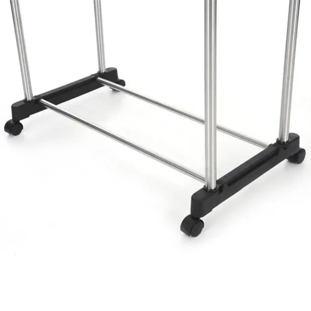 Телескопічна стійка для одягу - Double Pole Clothes Horse - Зображення 4