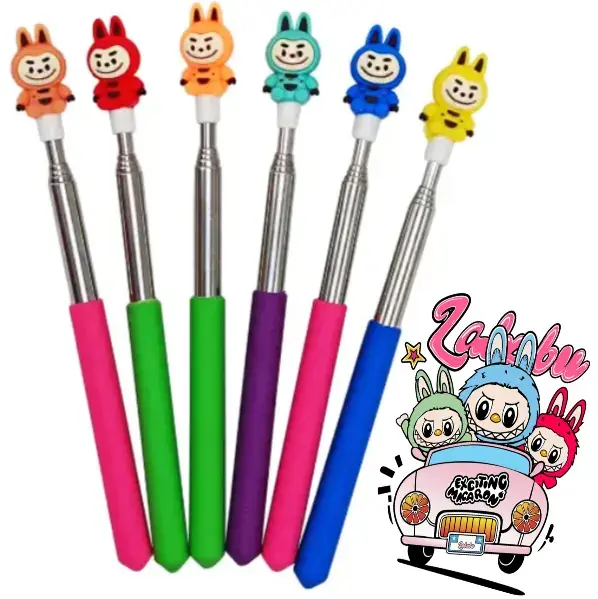 Телескопічна указака "Лабубу", пікмі паличка - Зображення 4