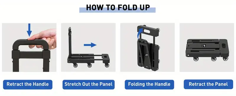 Візок складаний алюмінієва платформа SH-200 - Зображення 3