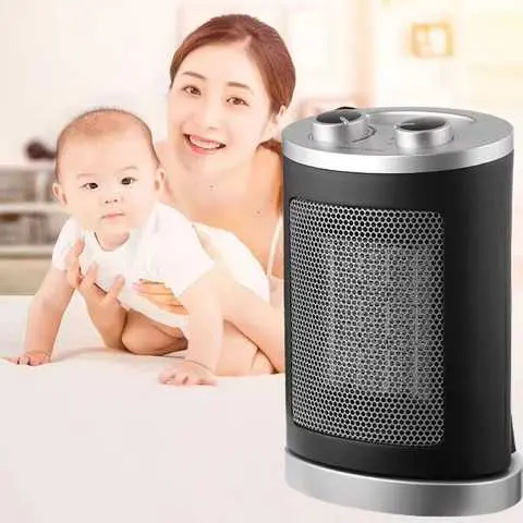 Тепловентилятор – дуйка DOMOTEC MS-5905 Ceramic з функцією обігріву та вентиляції 2 в 1 - Зображення 4