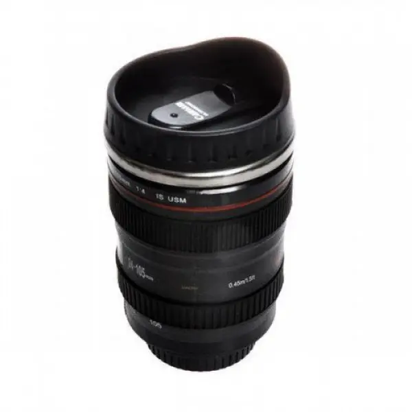 Термо-кухоль об'єктив Caniam з кришкою - Зображення 2