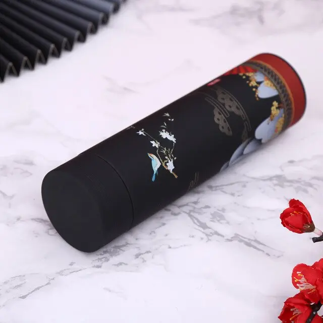 термокухоль із сенсорним дисплеєм у японському стилі 500 мл - Зображення 3