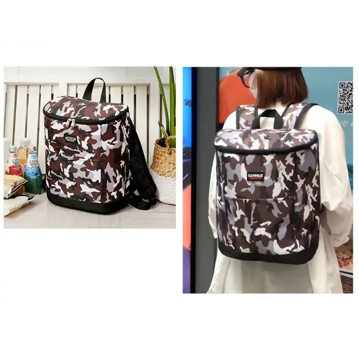 Термосумка рюкзак холодильник GP 4333 14 літрів 28*15*33 см - Зображення 4