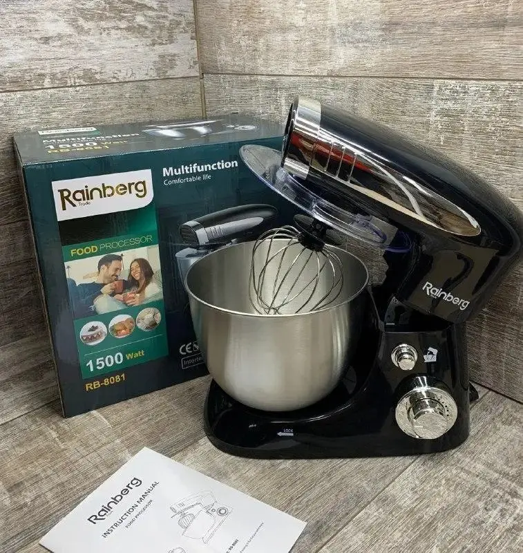 Тістоміс 3200Вт. Rainberg 8081 планетарний комбайн - Зображення 5