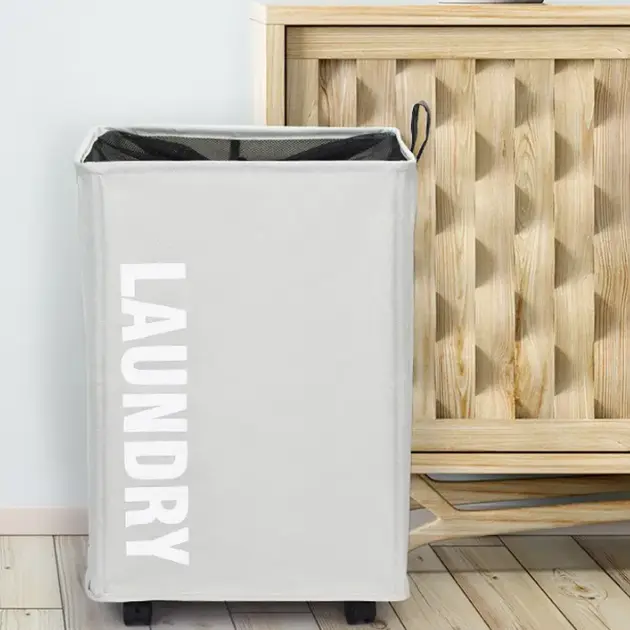 Тканинний кошик для білизни з ручками ROLLING BAG AND243, ящик для білизни - Зображення 4