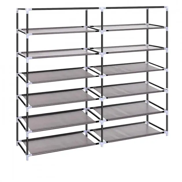 Тканинна шафа для зберігання взуття Shoe Cabinet 118х30х120 см - Зображення 3