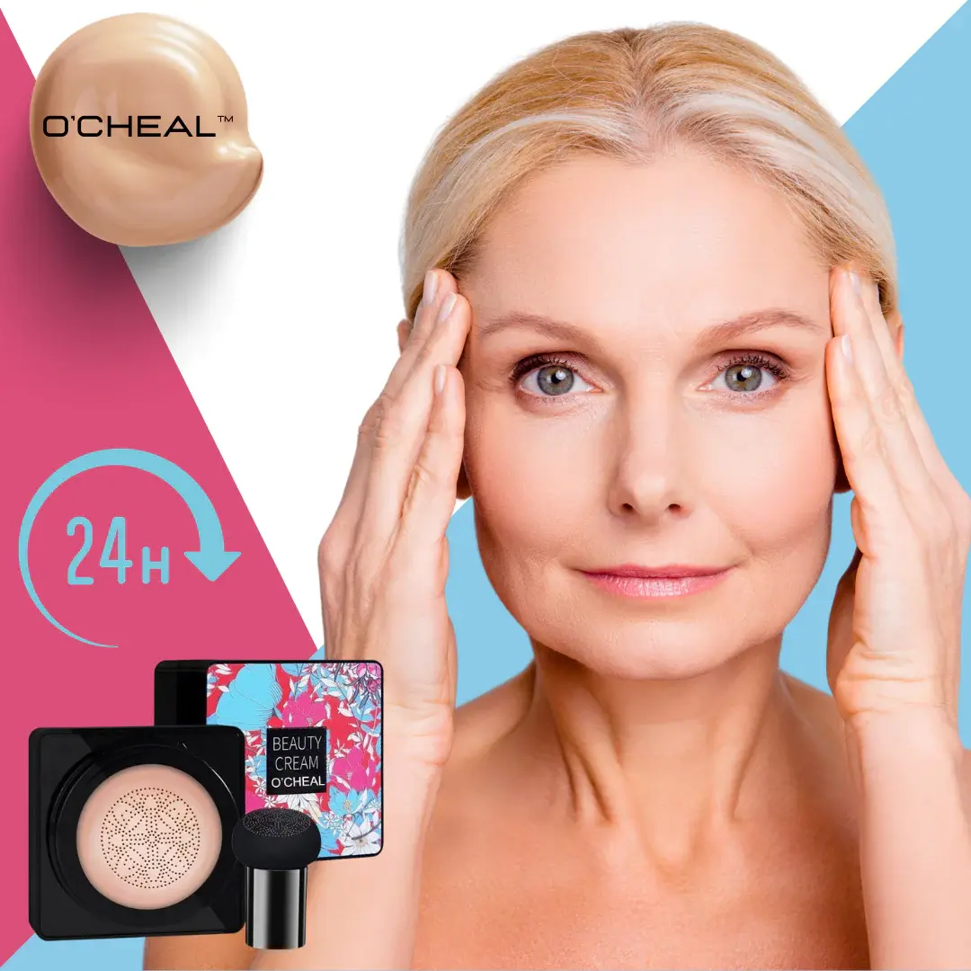 Тональний крем-кушон для обличчя ocheal beauty cream - Зображення 5