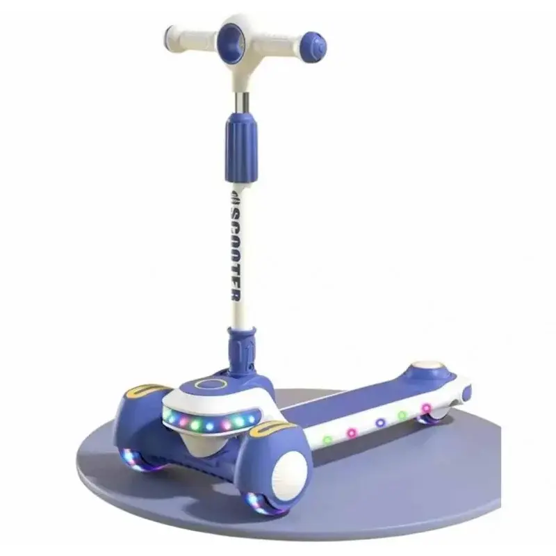 Триколісний самокат Viper YJF-2026 Active Kids (підсвічування, складна конструкція, ручка, що регулюється) - Зображення 2