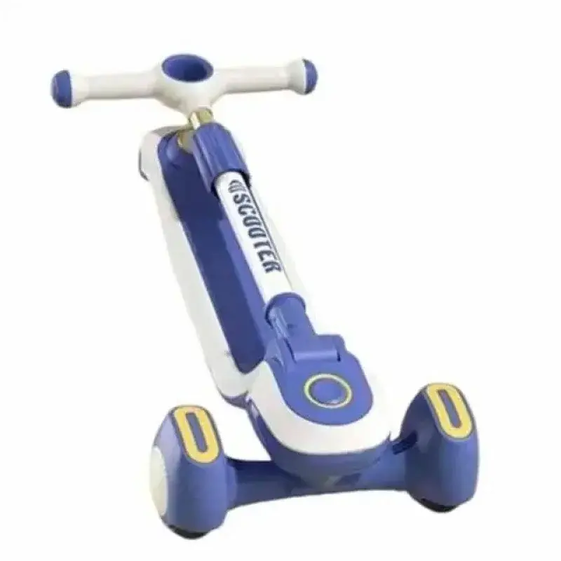 Триколісний самокат Viper YJF-2026 Active Kids (підсвічування, складна конструкція, ручка, що регулюється) - Зображення 4